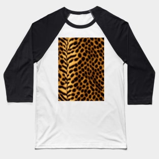 Jaguar Fur - Printed Faux Hide #6 Baseball T-Shirt